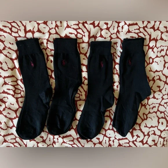 Polo Ralph Lauren Fil D’Ecosse Cotton Sock Set 6 - 9 US - Picture 2 of 5